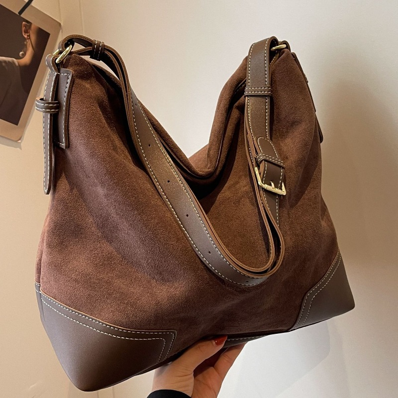 Embroidery Class - Suede Trendy Versatile Tote Bags for
