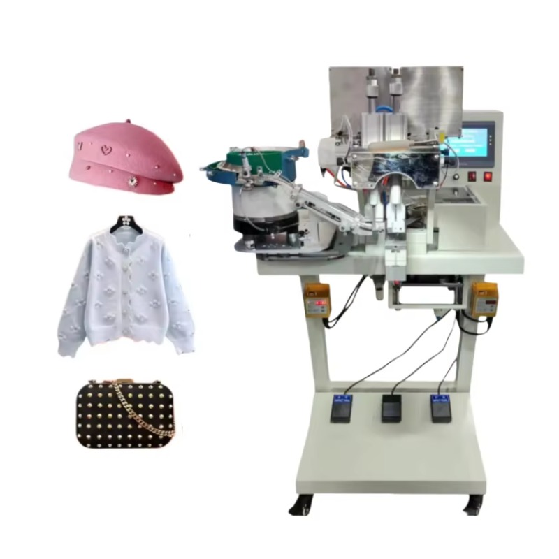 Embroidery Tools - Automatic Double Head Pearl Fixing Machine