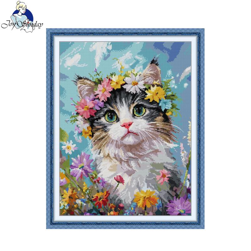 Embroidery Meaning - Joy Sunday Cross Stitch Kits Pink-Nosed