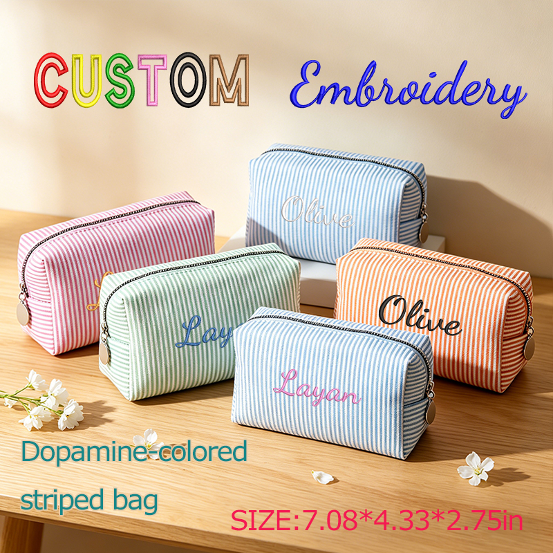 Embroidery Class - Customised Embroidery/Standard Style 2 Options, Striped