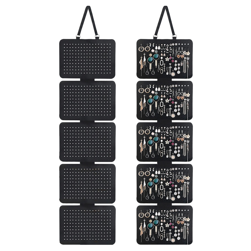 Embroidery House - 5 Layer Jewelry Organizer Rack Wall