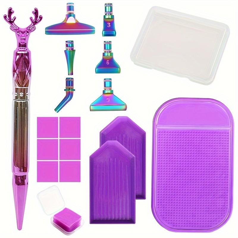 Embroidery Tools - Deer Antler-Shaped Rhinestone Pen with Metal