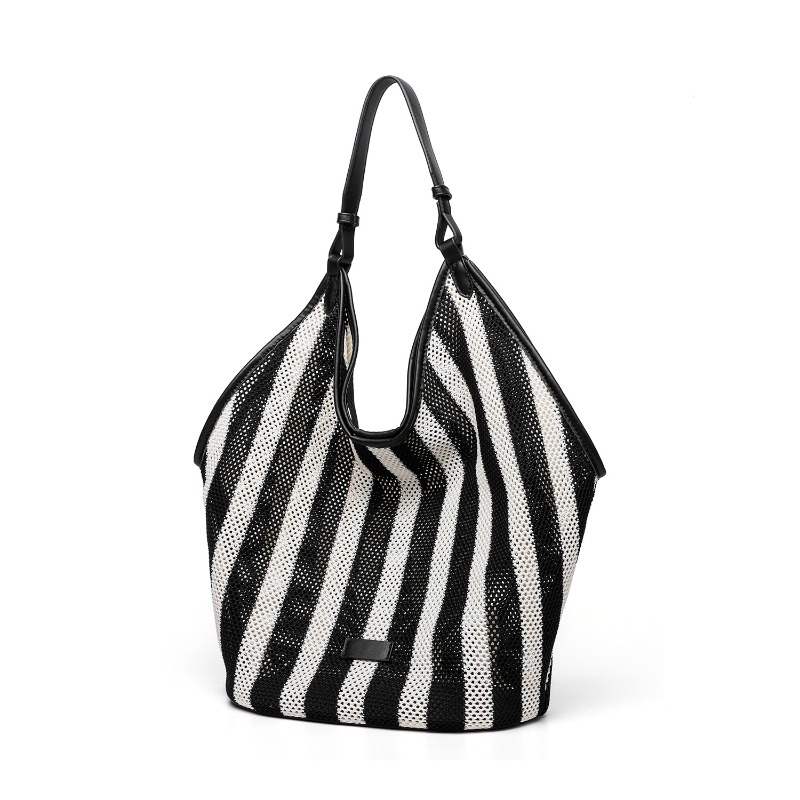 Striped Woven Large Capacity T - Embroidery Class 评论和价格