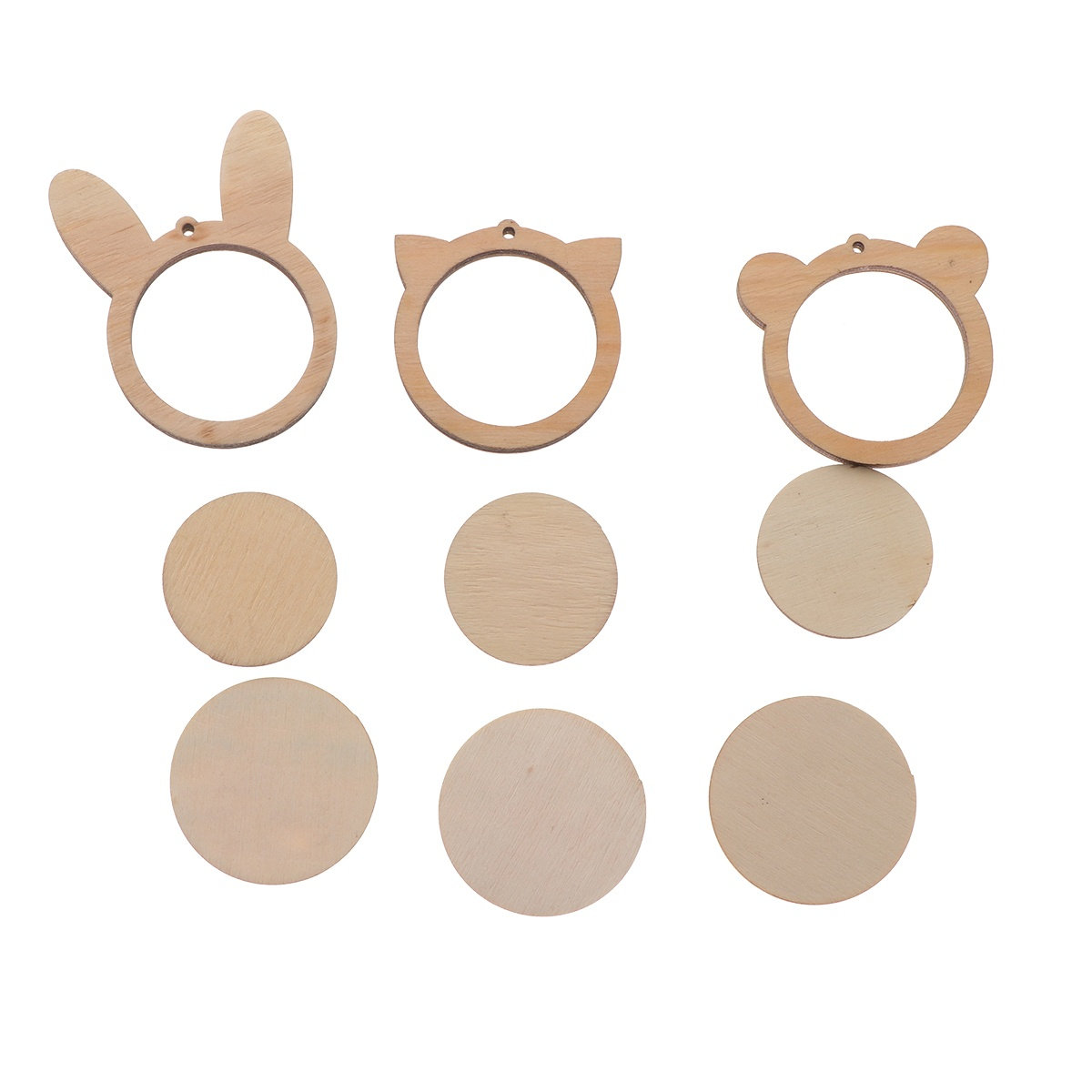 3Pcs Mini Wood Embroidery Hoop - Embroidery Hoop Plastic 评论和价格