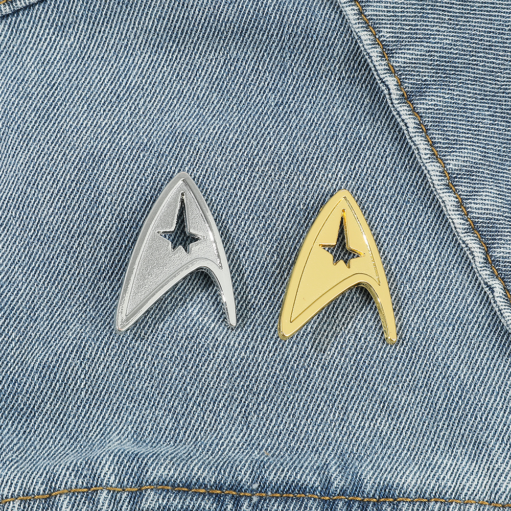 Star Trek Enamel Pins Sci-fi T - Embroidery Textile 评论和价格