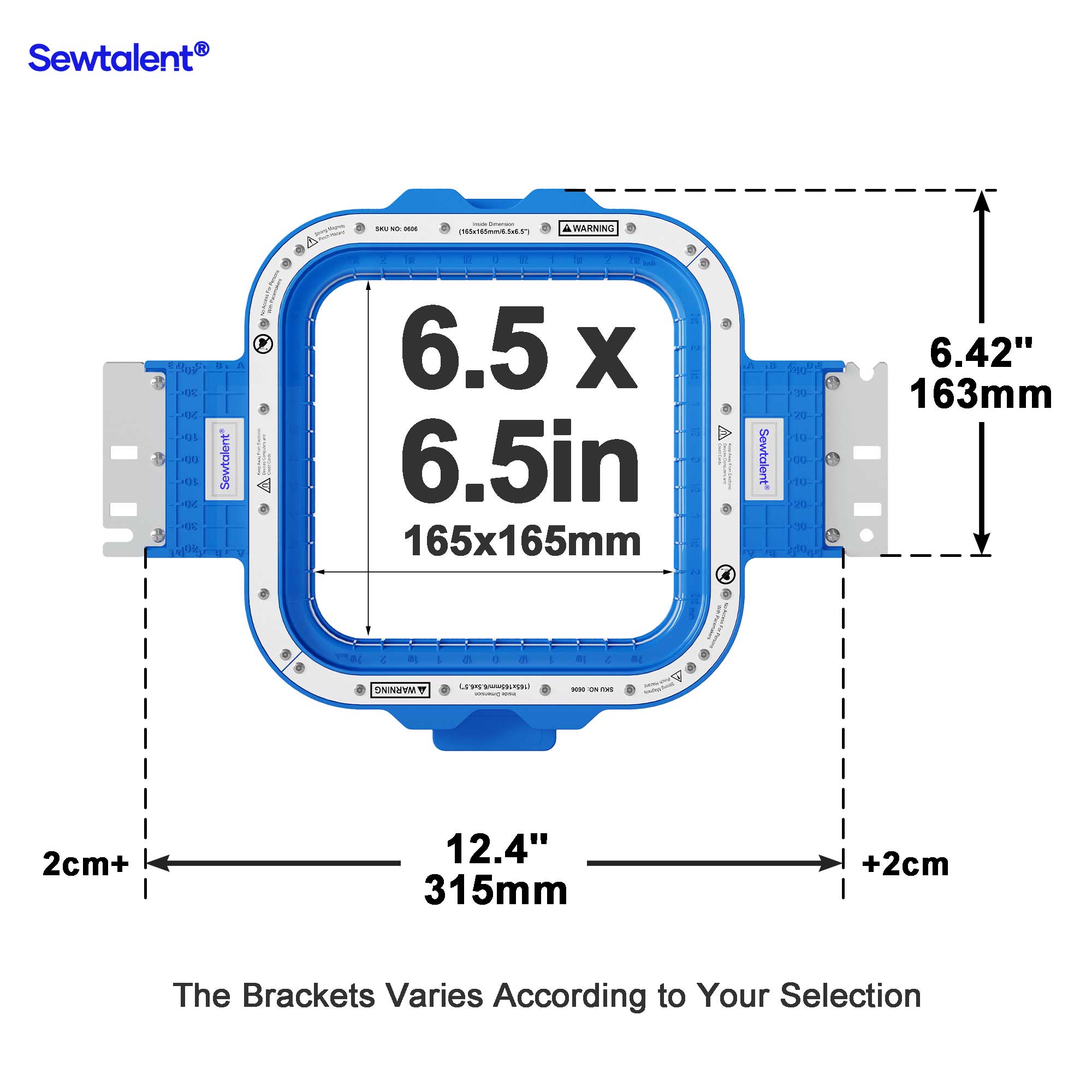 Sewpassion-Magnetic Embroidery - Embroidery Hoop Plastic 评论和价格