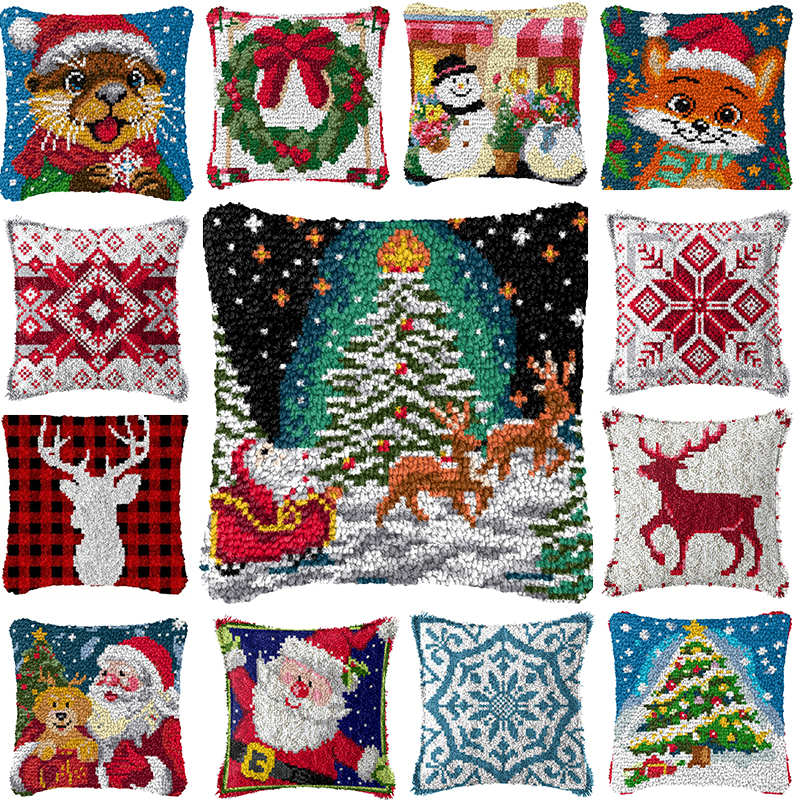 Christmas Latch Hook Kits Smyr - Embroidery Paper 评论和价格