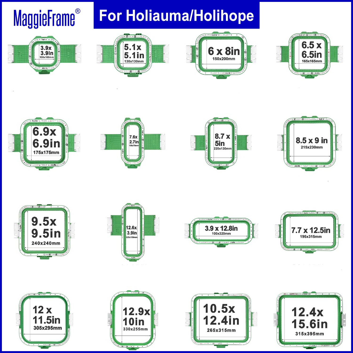 MaggieFrame Mighty Hoop Magnet - Embroidery Hoop Plastic 评论和价格