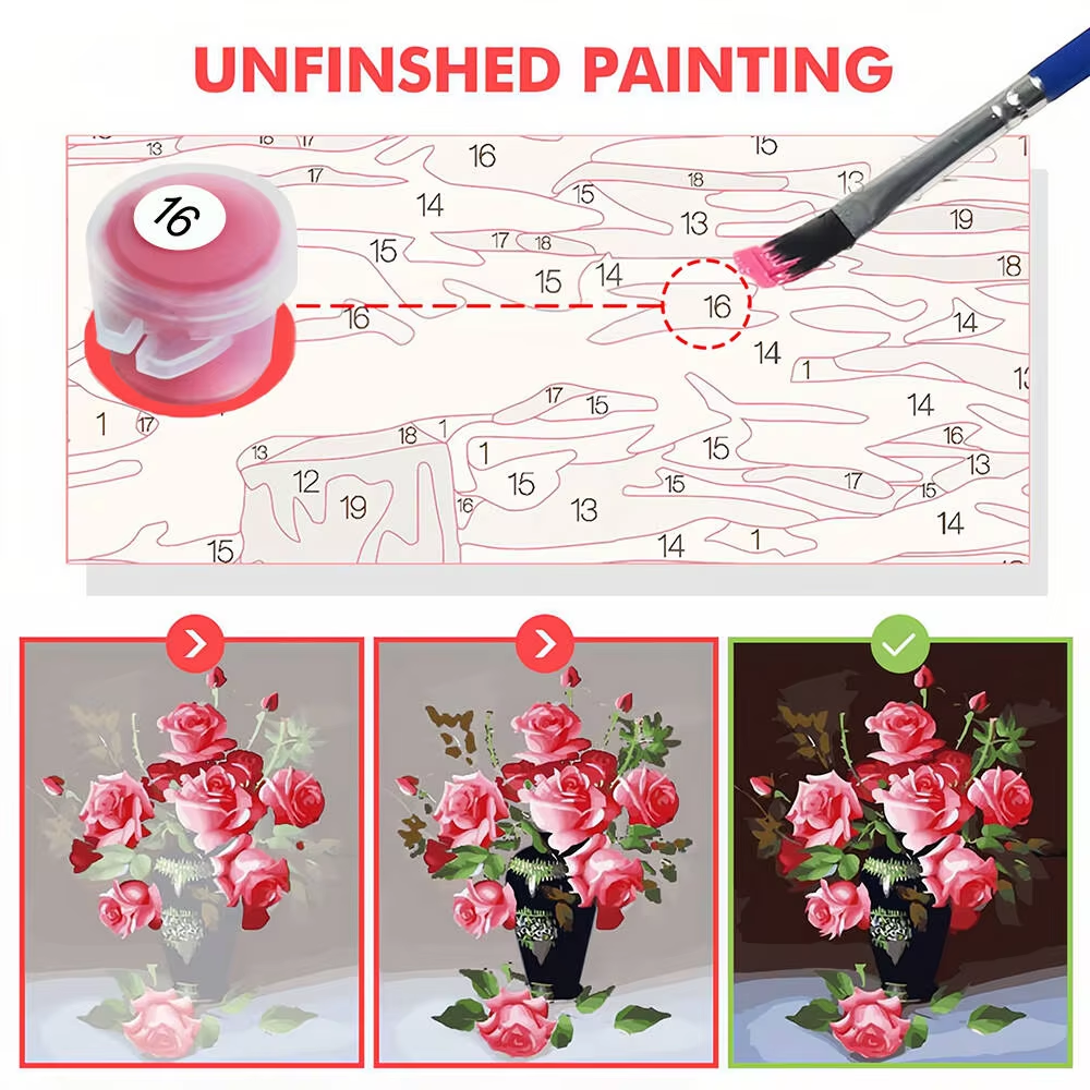 Oil Painting By Number DIY Dre - Embroidery Translate 评论和价格