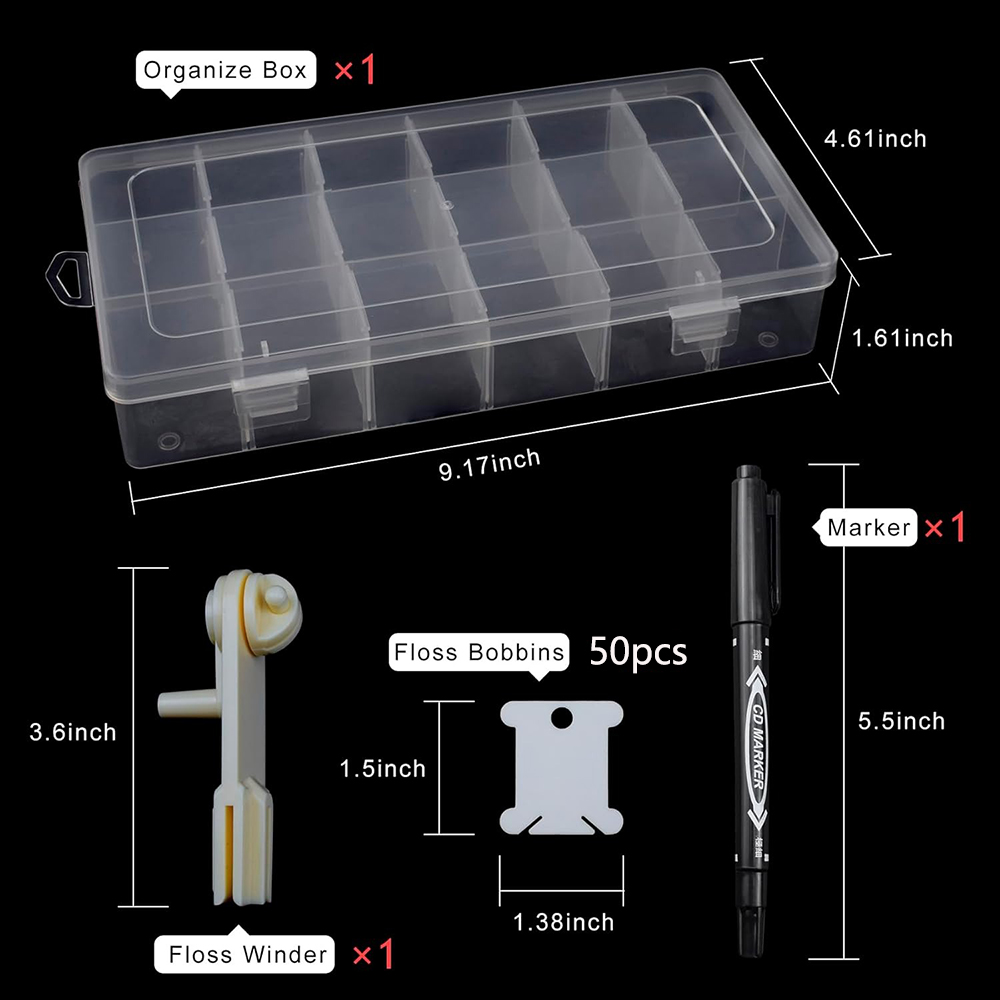 Embroidery Floss Organizer 18  - Embroidery Software 评论和价格