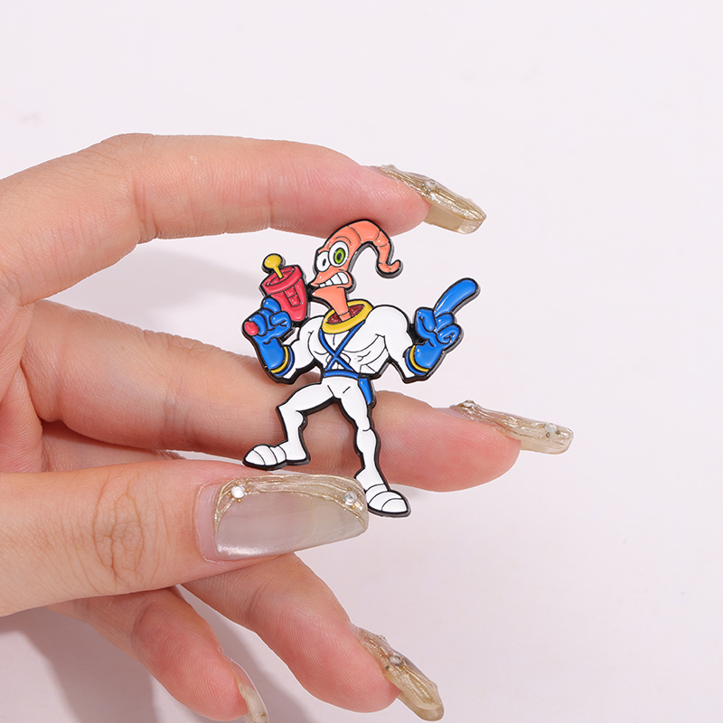 Earthworm Warrior Figure Ename - Embroidery House 评论和价格