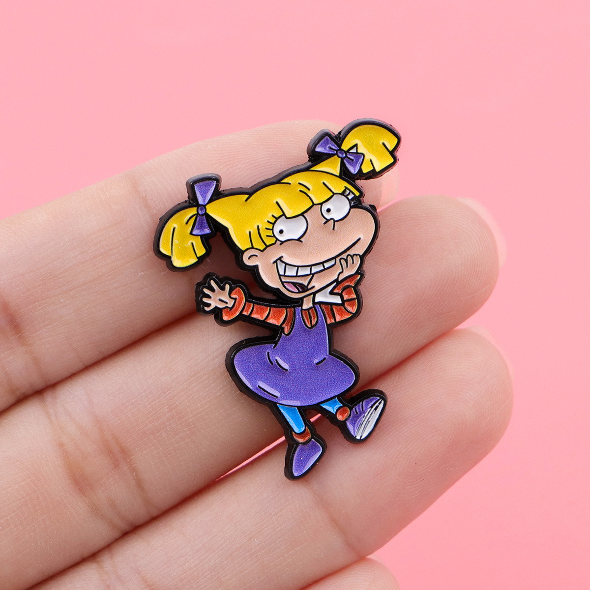 Rugrats brooch pin clothing ba - Embroidery Textile 评论和价格