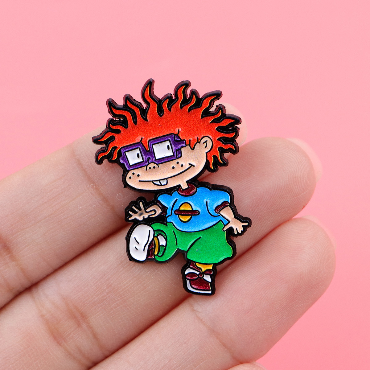 Rugrats brooch pin clothing ba - Embroidery Textile 评论和价格
