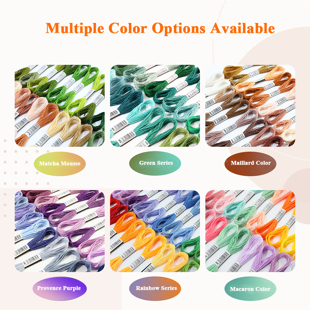 20colors/set Embroidery Floss  - Embroidery Meaning 评论和价格