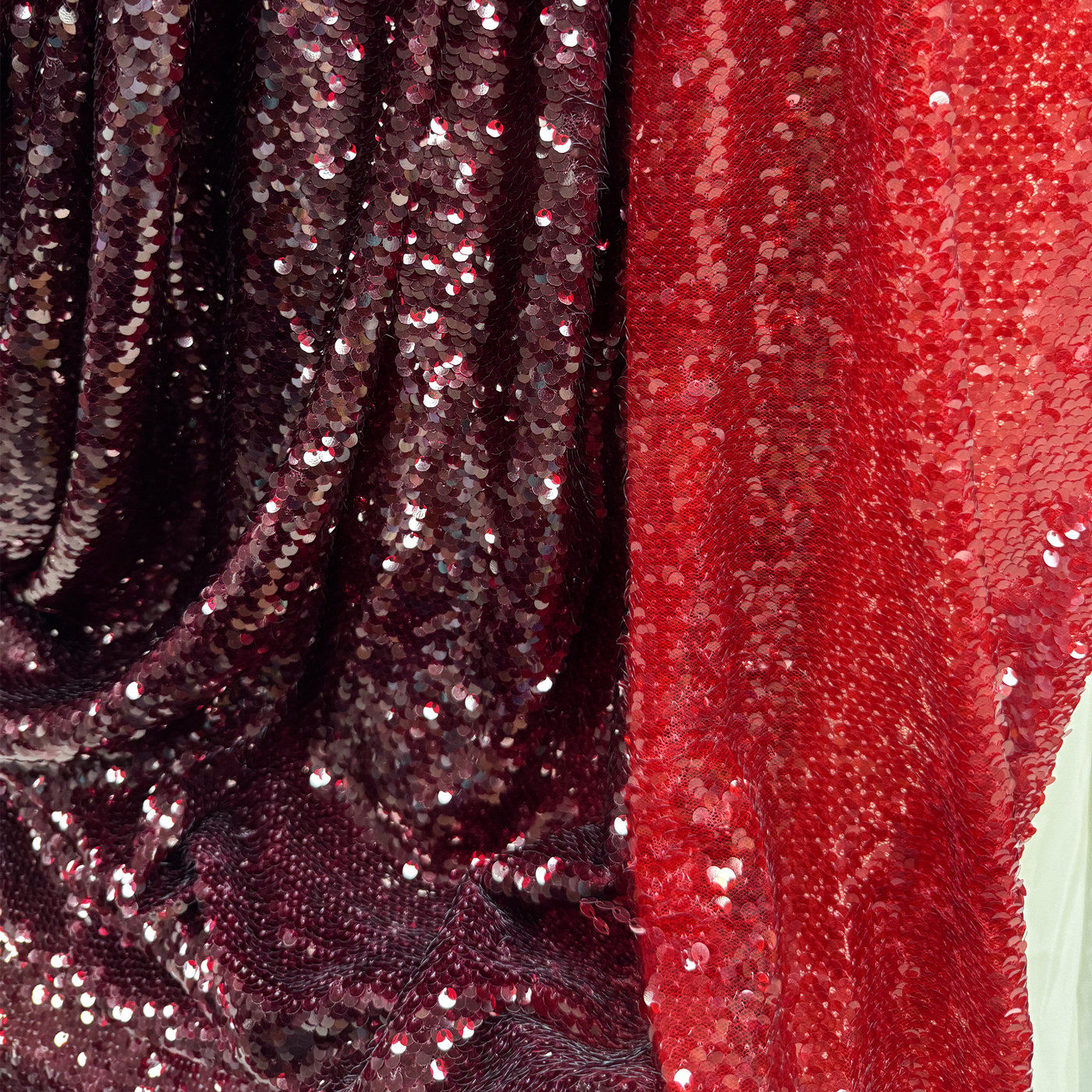 5mm Burgundy Full Sequin Embro - Embroidery Gradient 评论和价格