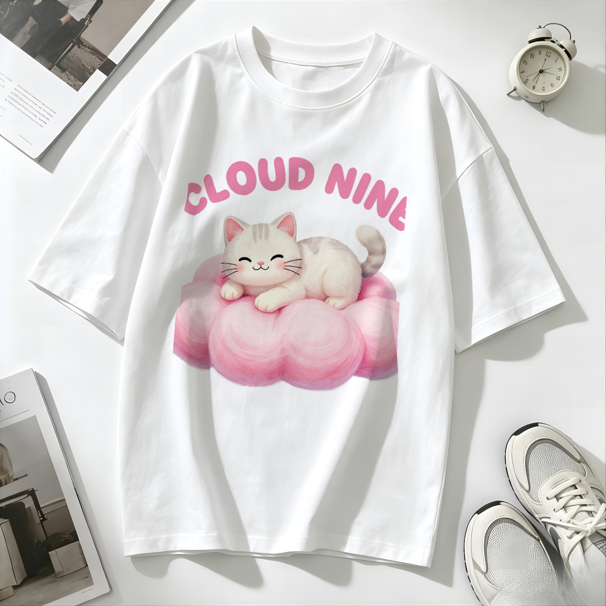 T-Shirt Monogram Print Persona - Embroidery Initials Designs 评论和价格