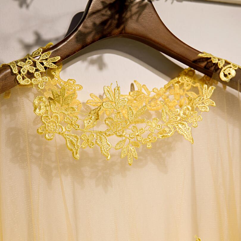Women's Spring Summer flower e - Embroidery Yellow 评论和价格