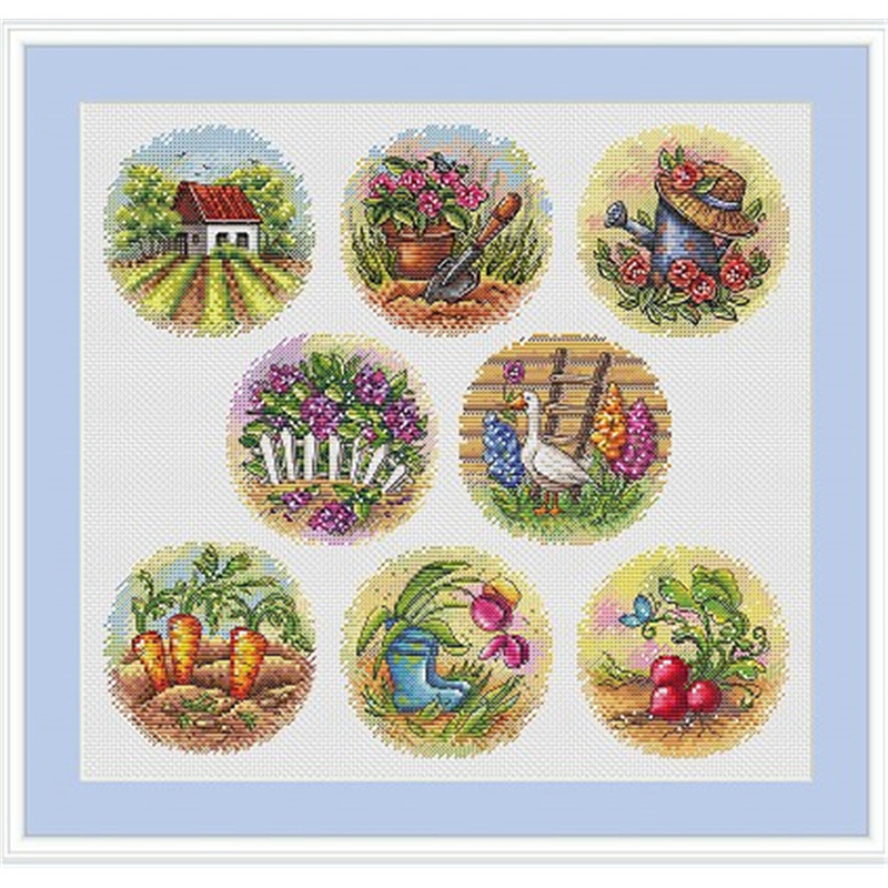 1857 Cross Stitch Set Chinese  - Embroidery Meaning 评论和价格