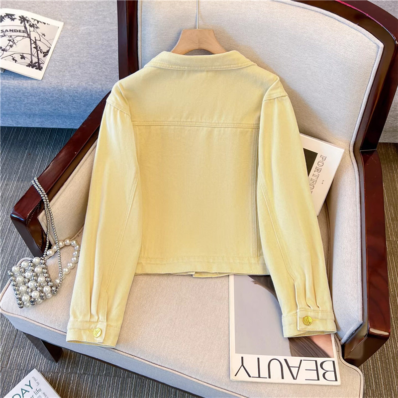 Korean Vintage Flower Embroide - Embroidery Yellow 评论和价格