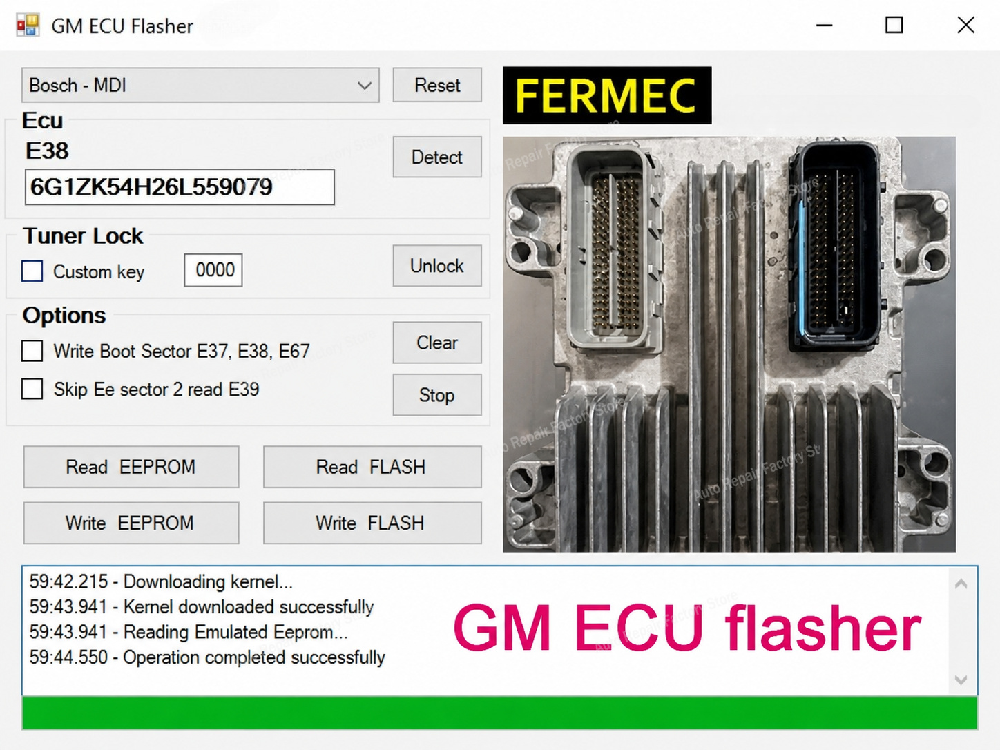 GM ECU Flash Flasher  J2534 Re - Embroidery Software 评论和价格