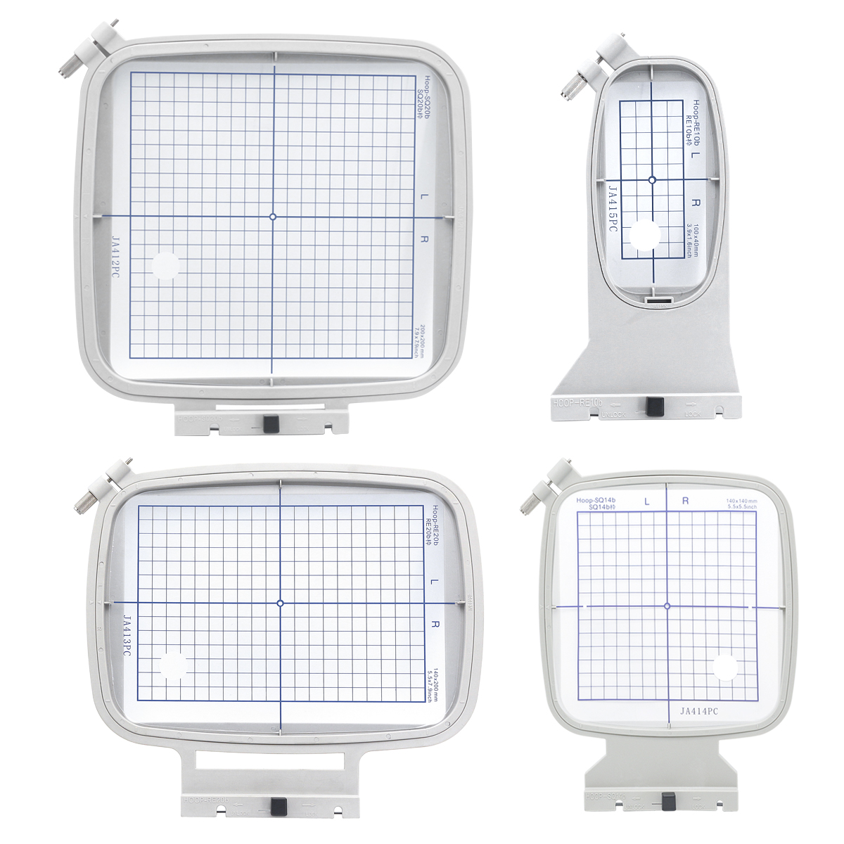 SQ20B RE20B RE10B SQ14B Embroi - Embroidery Hoop Plastic 评论和价格