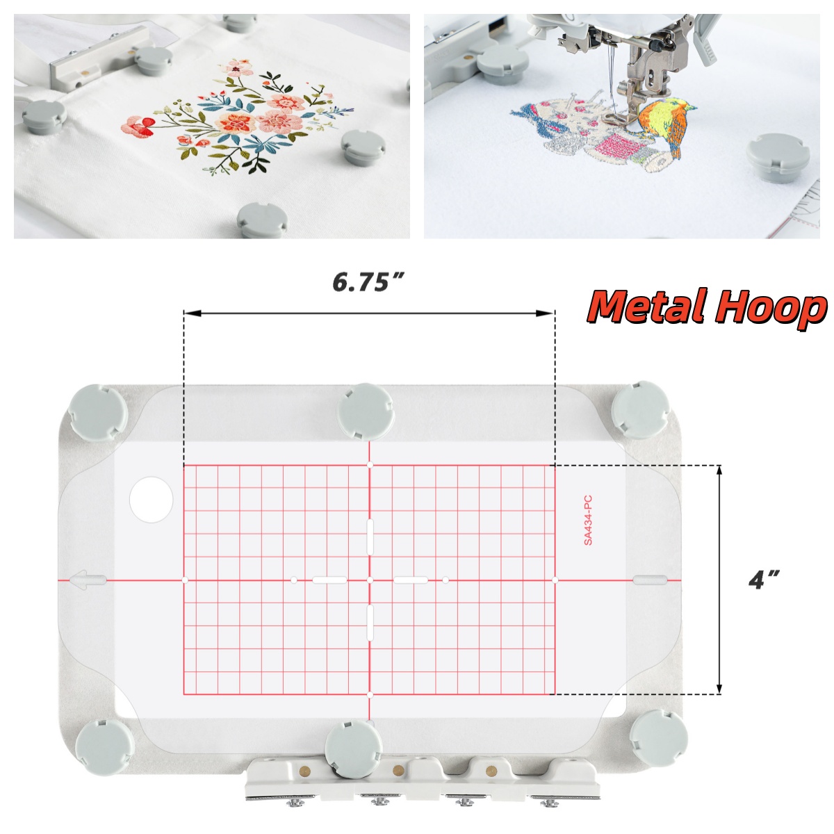 Magnetic Embroidery Hoop Metal - Embroidery Hoop Plastic 评论和价格