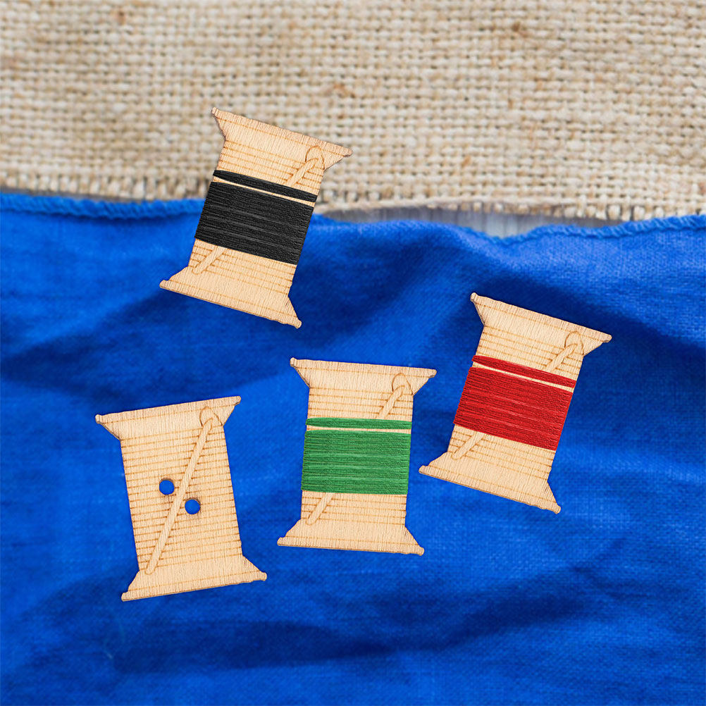 100Pcs Wooden Embroidery Floss - Embroidery Threads 评论和价格