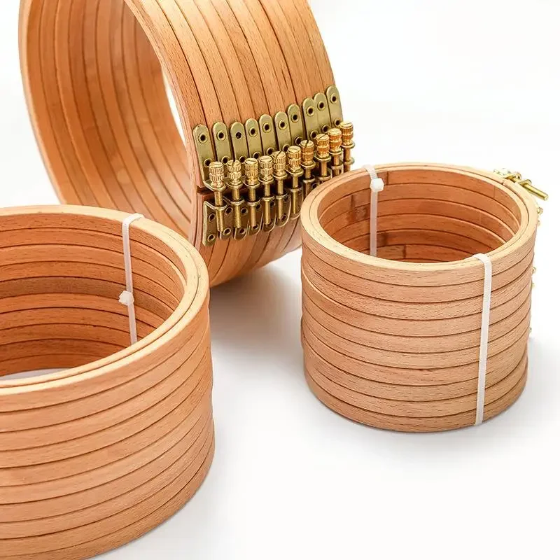 High Quality Beech Wood Embroi - Embroidery Ring 评论和价格
