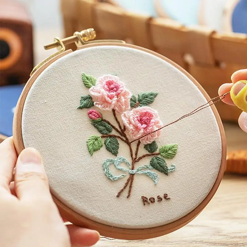 High Quality Beech Wood Embroi - Embroidery Ring 评论和价格