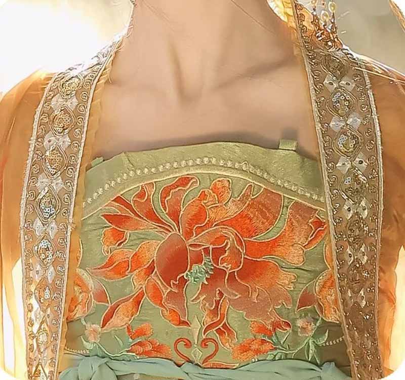 Women's Traditional Chinese Ha - Embroidery Yellow 评论和价格