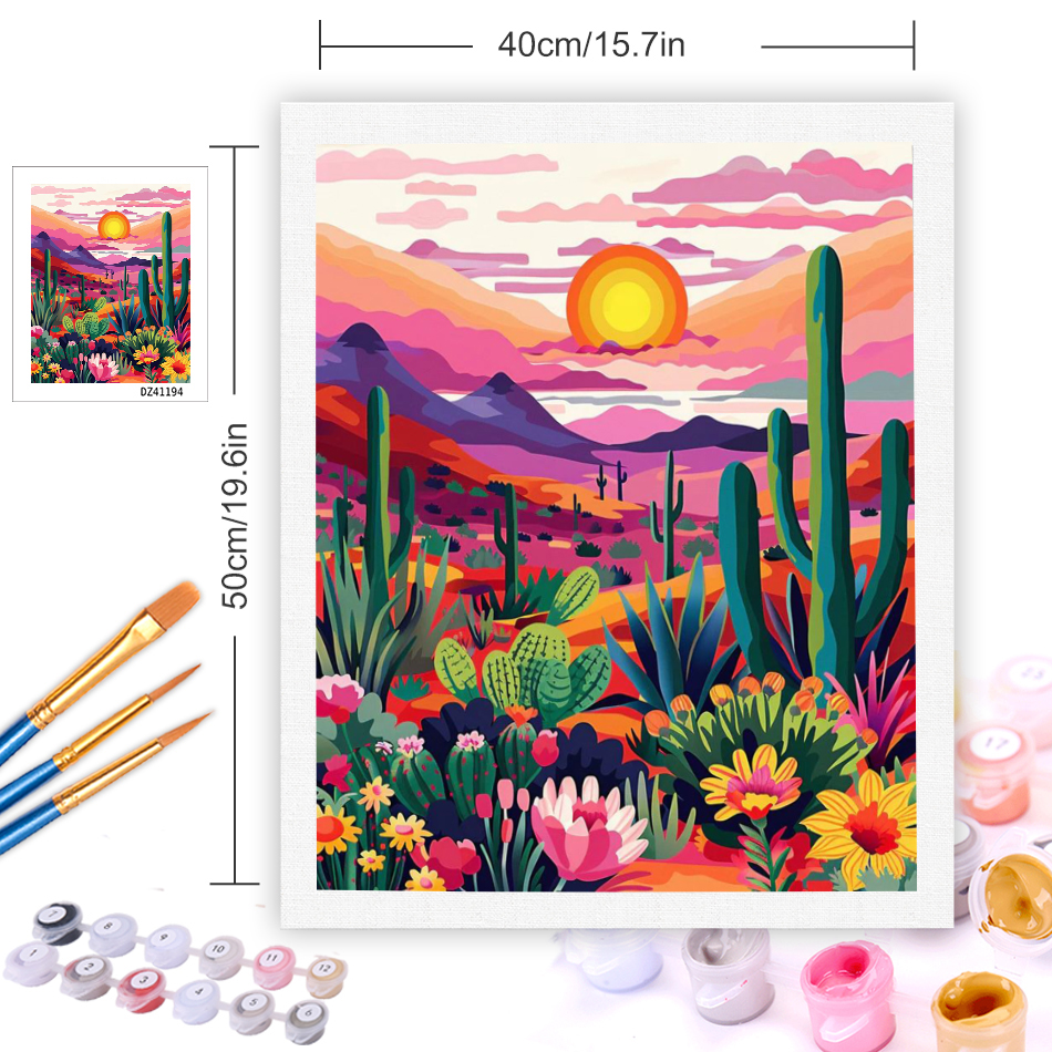 Gatyztory 40x50cm Diy Painting - Embroidery Translate 评论和价格