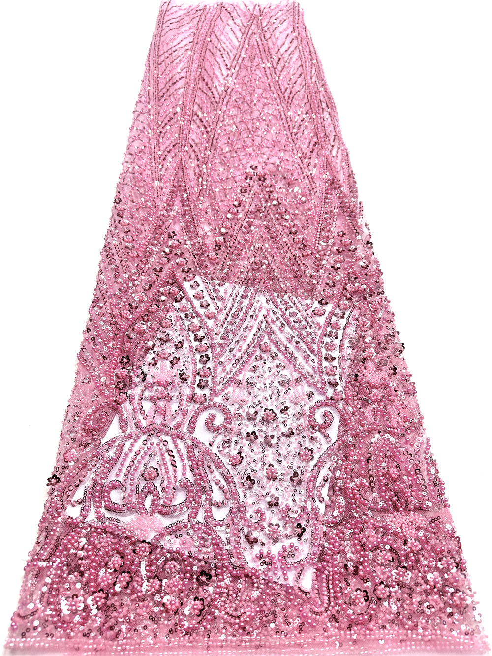 luxury african fabrics 5 meter - Embroidery Gradient 评论和价格