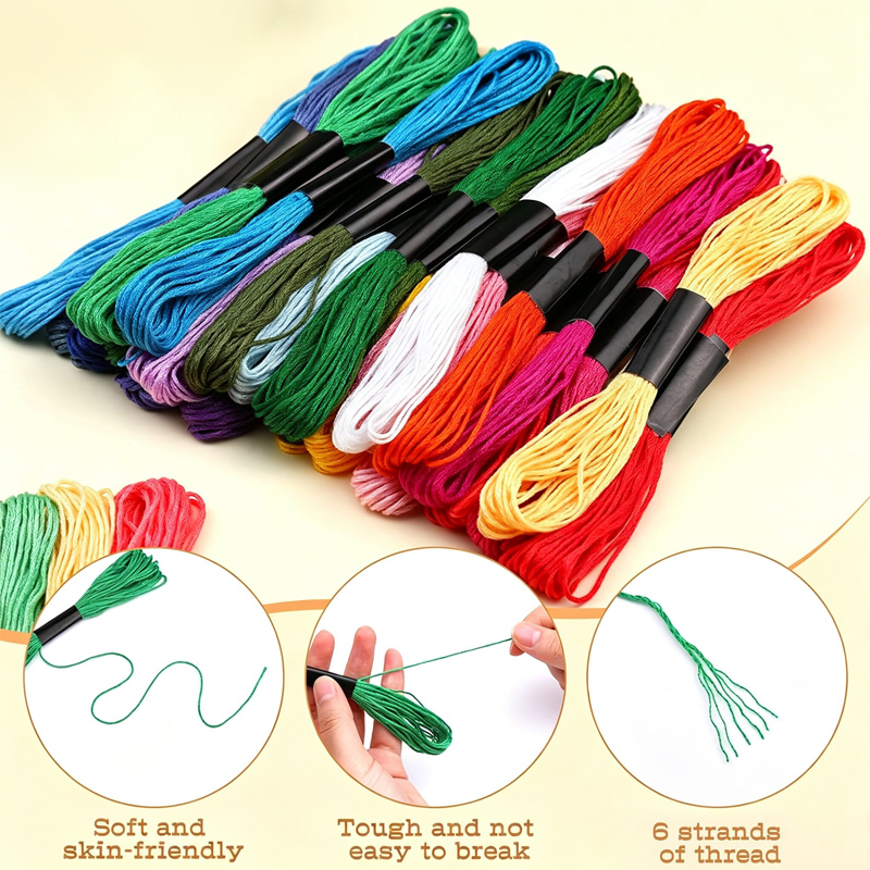 Embroidery Thread Floss 12/24/ - Embroidery Meaning 评论和价格