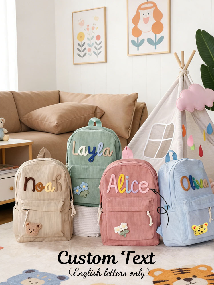 Unisex Personalized Corduroy B - Embroidery Initials Designs 评论和价格
