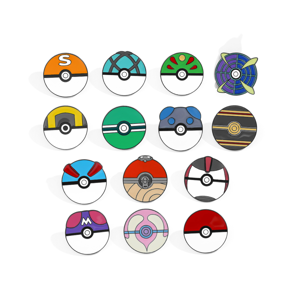 14 Pcs Cartoon Brooch Minimali - Embroidery Textile 评论和价格
