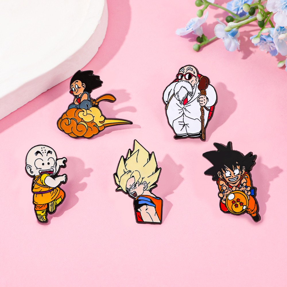 5 Pcs Classic Popular Anime Br - Embroidery Textile 评论和价格