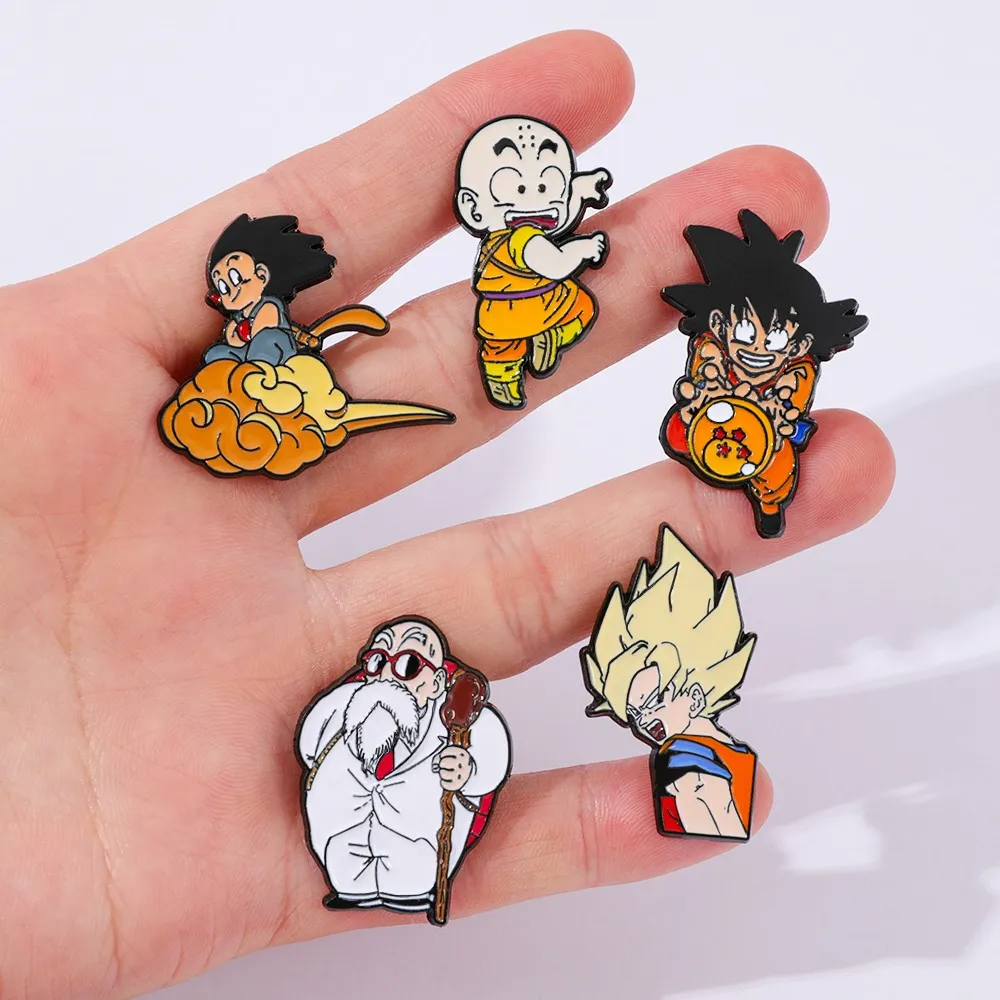 5 Pcs Classic Popular Anime Br - Embroidery Textile 评论和价格
