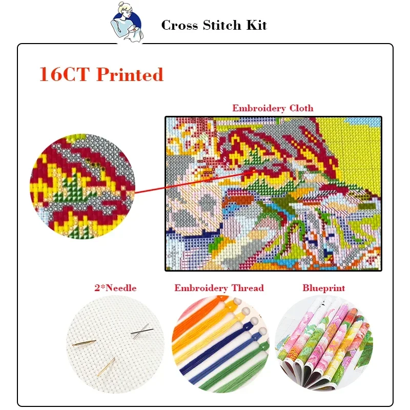 Joy Sunday Cross Stitch Kits P - Embroidery Meaning 评论和价格
