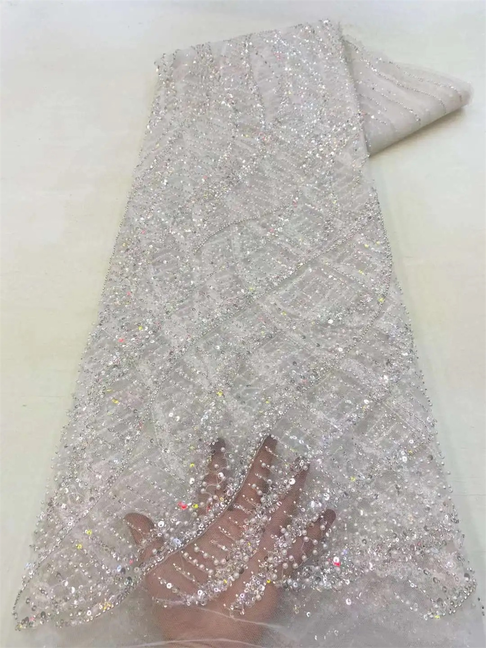 Wholesale 2025 African Sequins - Embroidery Gradient 评论和价格