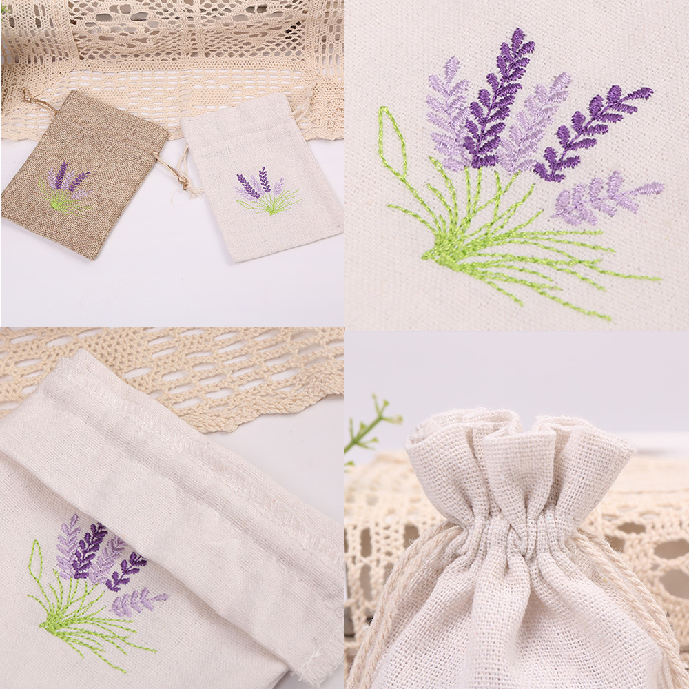 10pcs Lavender Pouches Dry Flo - Embroidery House 评论和价格