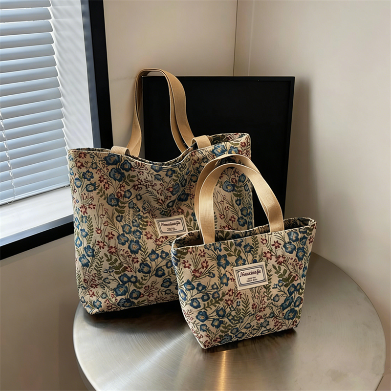Embroidery Floral Canvas Handb - Embroidery Class 评论和价格