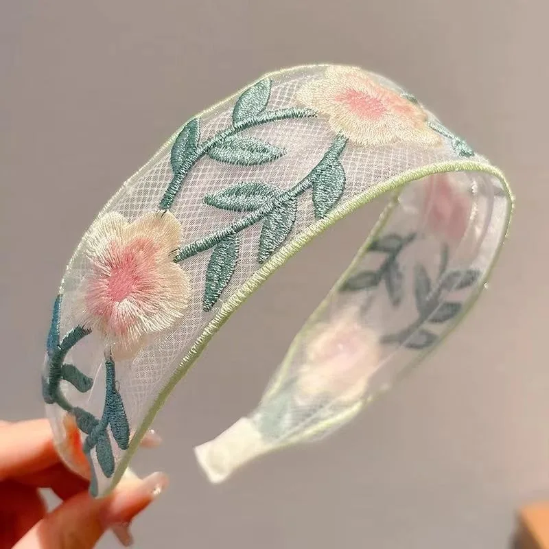 1/3pcs Elegant Chiffon Embroid - Embroidery Ring 评论和价格