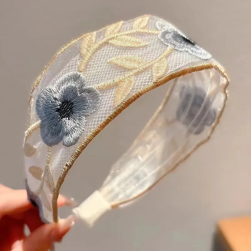 1/3pcs Elegant Chiffon Embroid - Embroidery Ring 评论和价格