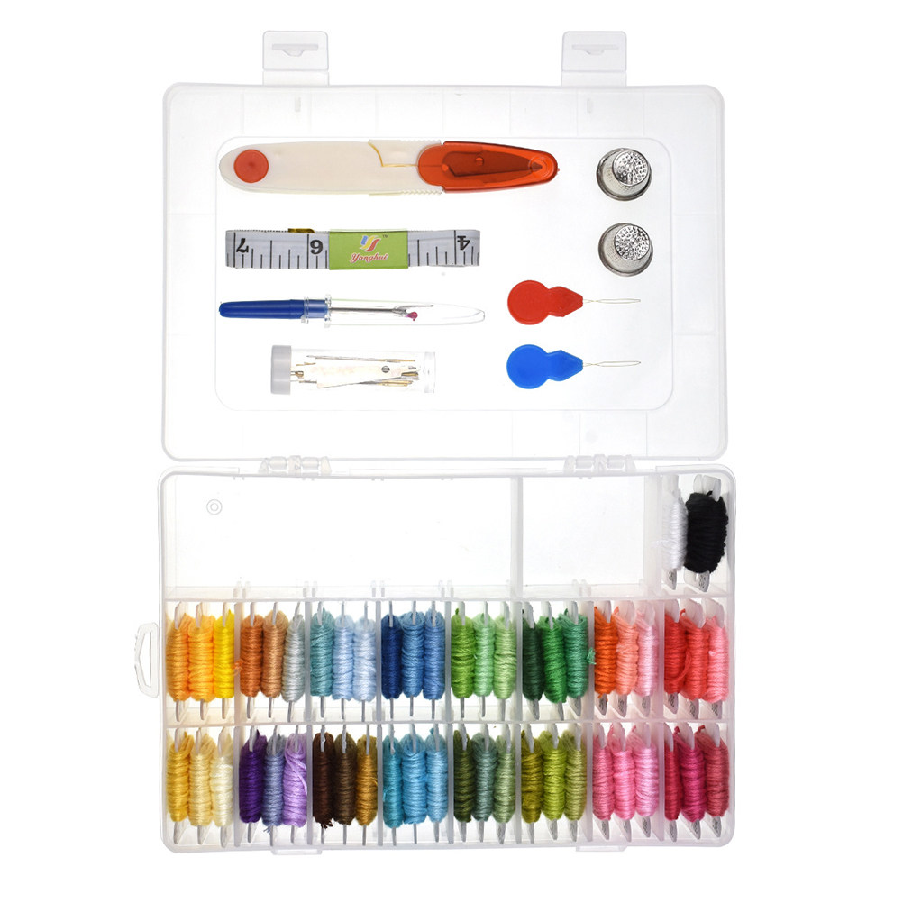 50 Assorted Embroidery Kit wit - Embroidery Tools 评论和价格