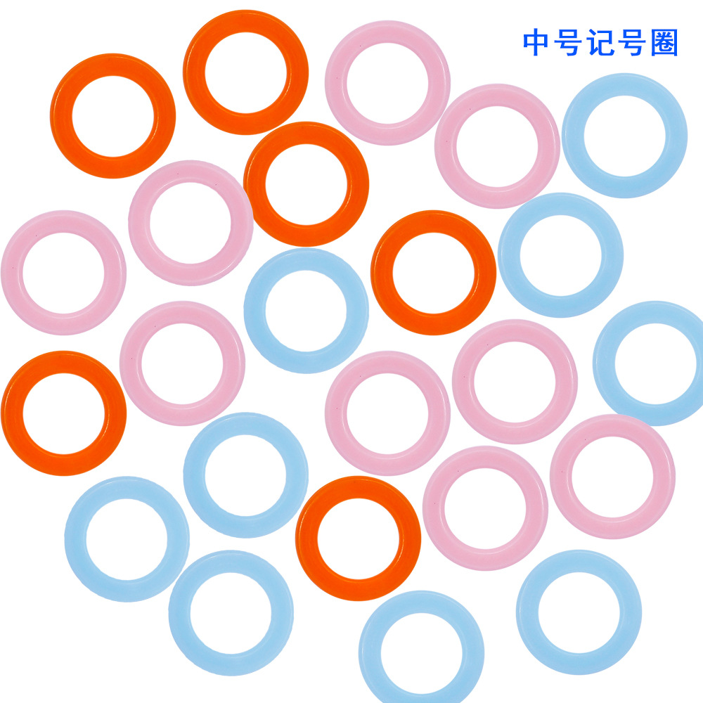 100pcs/Pack Round Knit Knittin - Embroidery Hoop Plastic 评论和价格