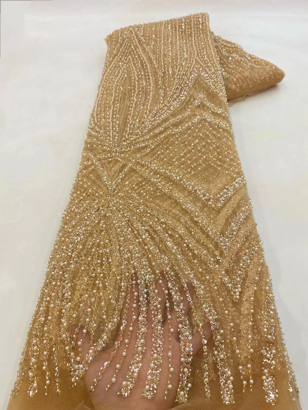 2 yards High Quality African S - Embroidery Gradient 评论和价格