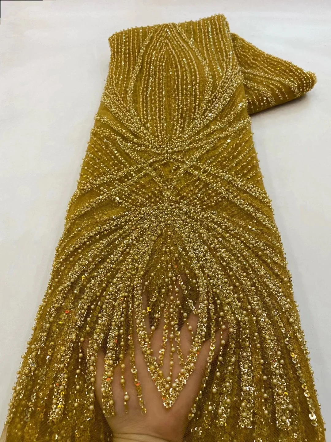 2 yards High Quality African S - Embroidery Gradient 评论和价格