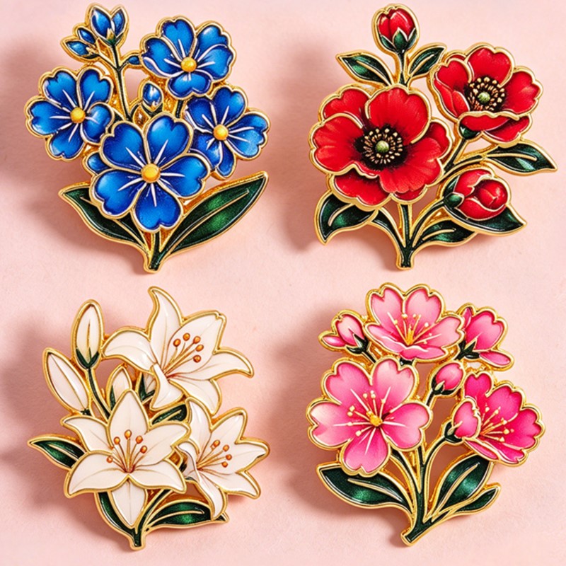 Cute Vintage Colorful Floral E - Embroidery Textile 评论和价格