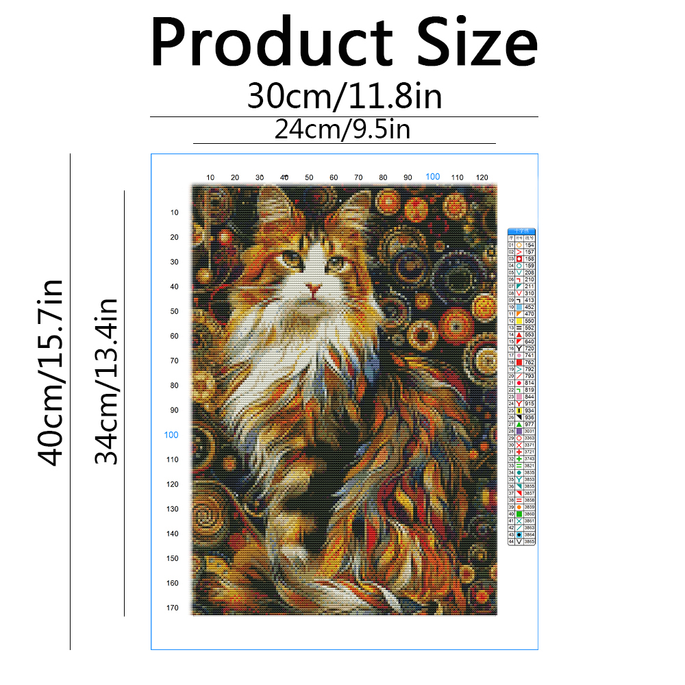 Momoart Cross Stitch Kit Anima - Embroidery Meaning 评论和价格