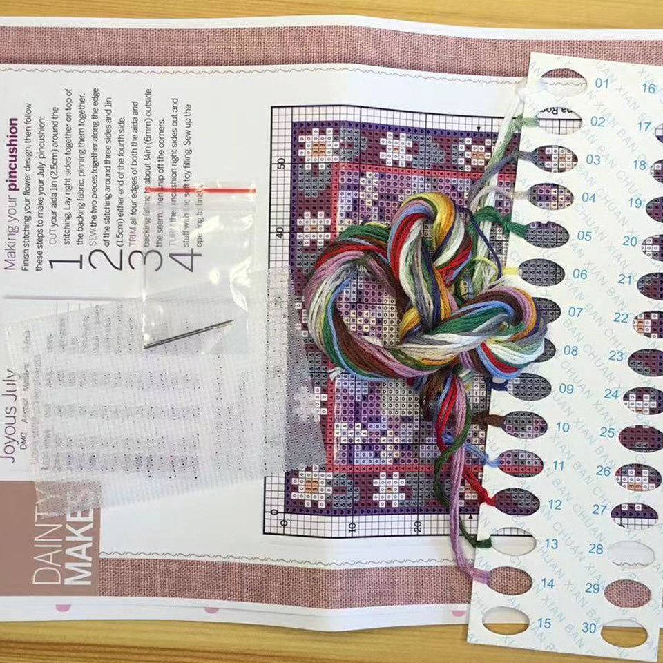 Cross Stitch Set Chinese Cross - Embroidery Meaning 评论和价格